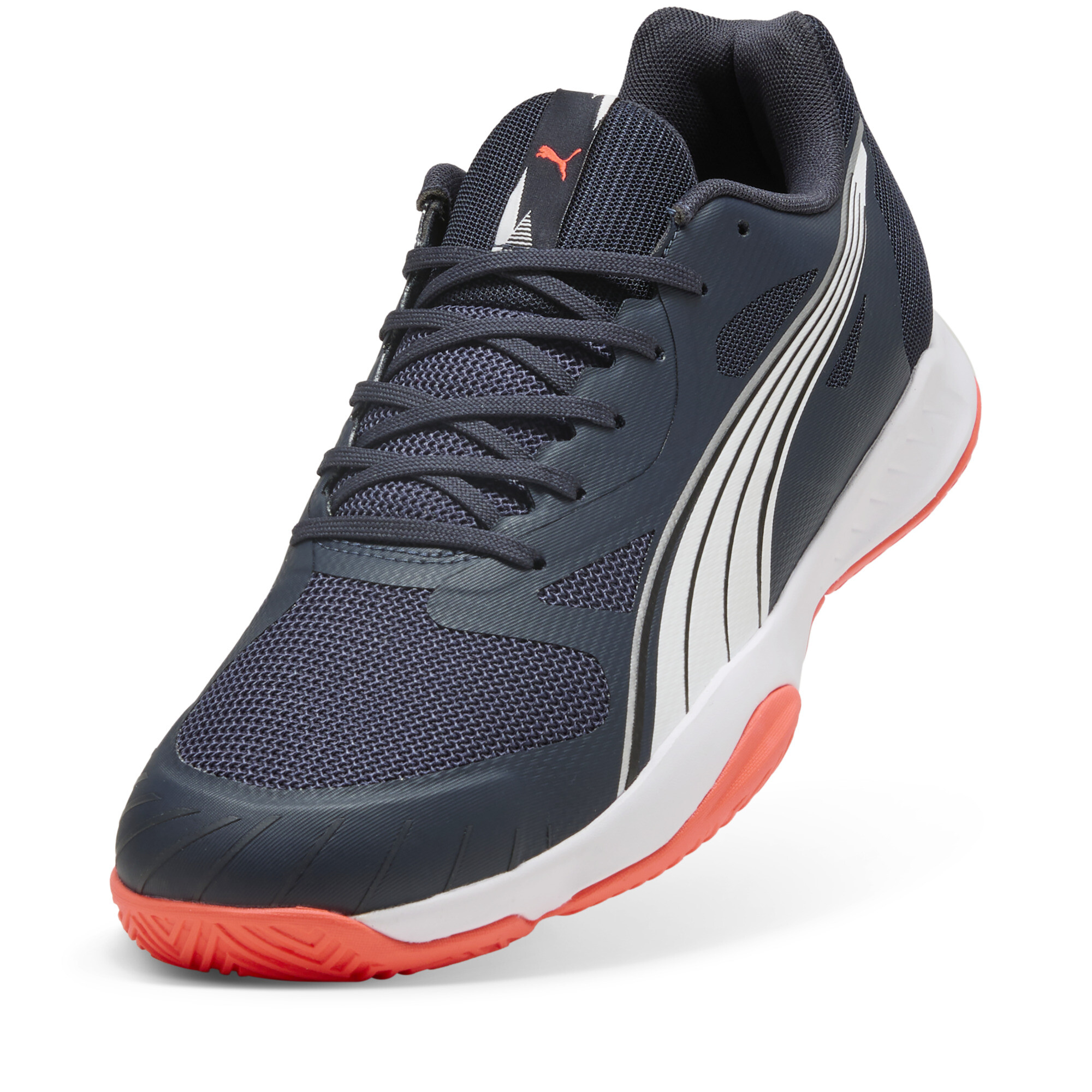 Eliminate Turbo uniseks handbalschoenen, Rood/Wit, Maat 42 | PUMA