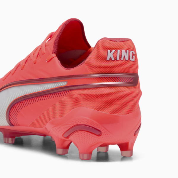 Tacos de fútbol KING ULTIMATE FG/AG, Glowing Red-PUMA White-Red Fire, large-MEX