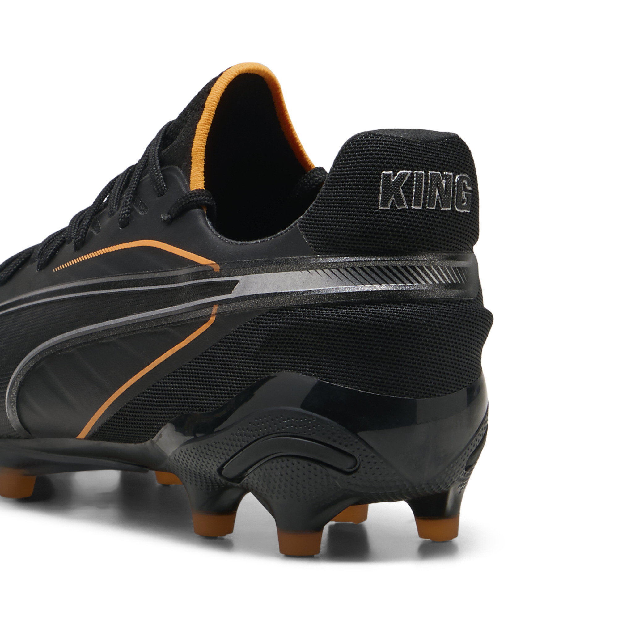 PUMA KING ULTIMATE FG/AG voetbalschoenen, Zwart/Zilver, Maat 45 thumbnail 5