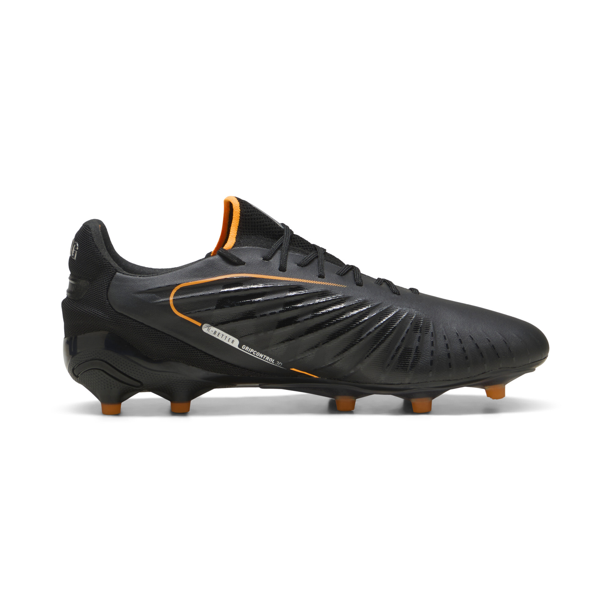 PUMA KING ULTIMATE FG/AG voetbalschoenen, Zwart/Zilver, Maat 45 thumbnail 3