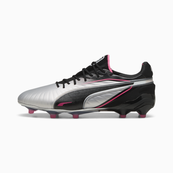 KING ULTIMATE FG/AG Football Boots Unisex, PUMA Silver-PUMA Black-Sun Struck-PUMA White, large-ZAF