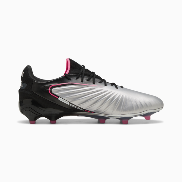 KING ULTIMATE FG/AG Football Boots Unisex, PUMA Silver-PUMA Black-Sun Struck-PUMA White, large-ZAF