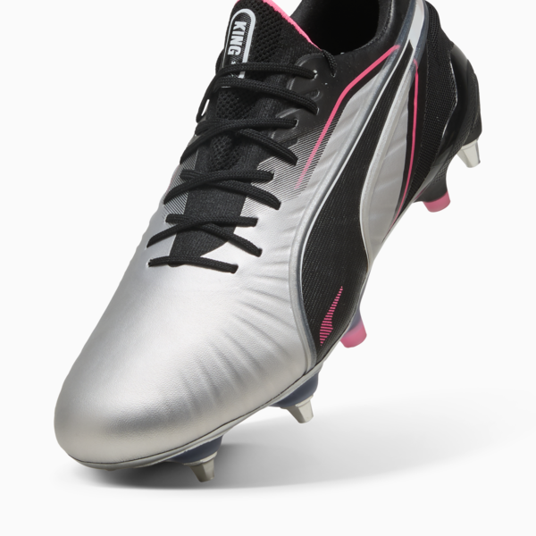 KING ULTIMATE MxSG Football Boots Unisex, PUMA Silver-PUMA Black-Sun Struck-PUMA White, large-ZAF