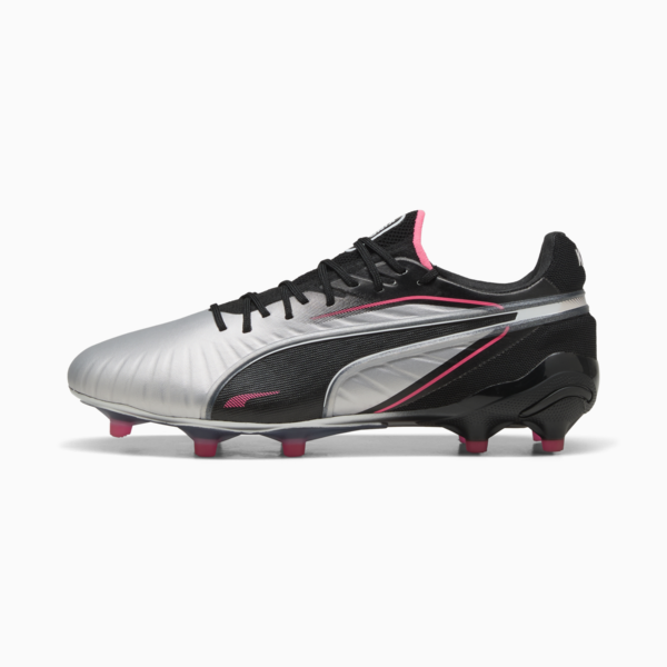 Tacos de fútbol KING ULTIMATE FG/AG, PUMA Silver-PUMA Black-Sun Struck-PUMA White, large-MEX