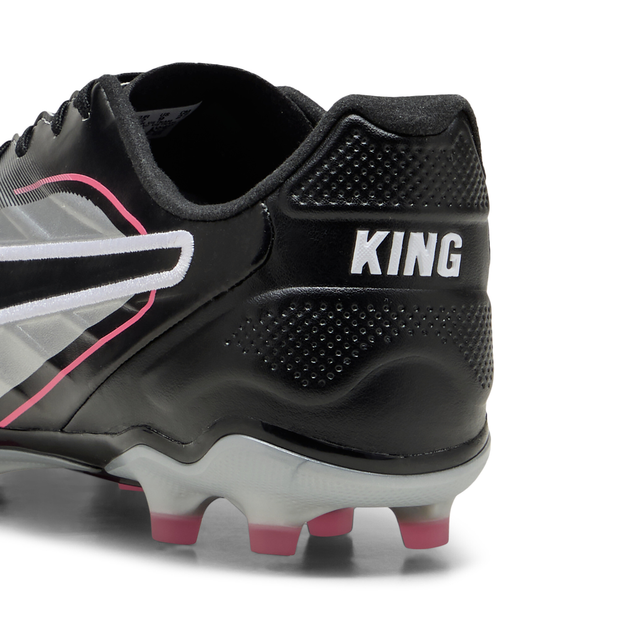 PUMA KING PROÂ FG/AG voetbalschoenen, Zwart/Zilver, Maat 35,5 thumbnail 5
