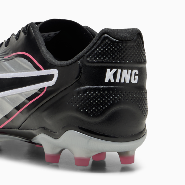 KING PRO FG/AG Football Boots, PUMA Silver-PUMA Black-Sun Struck-PUMA White, large-MEX