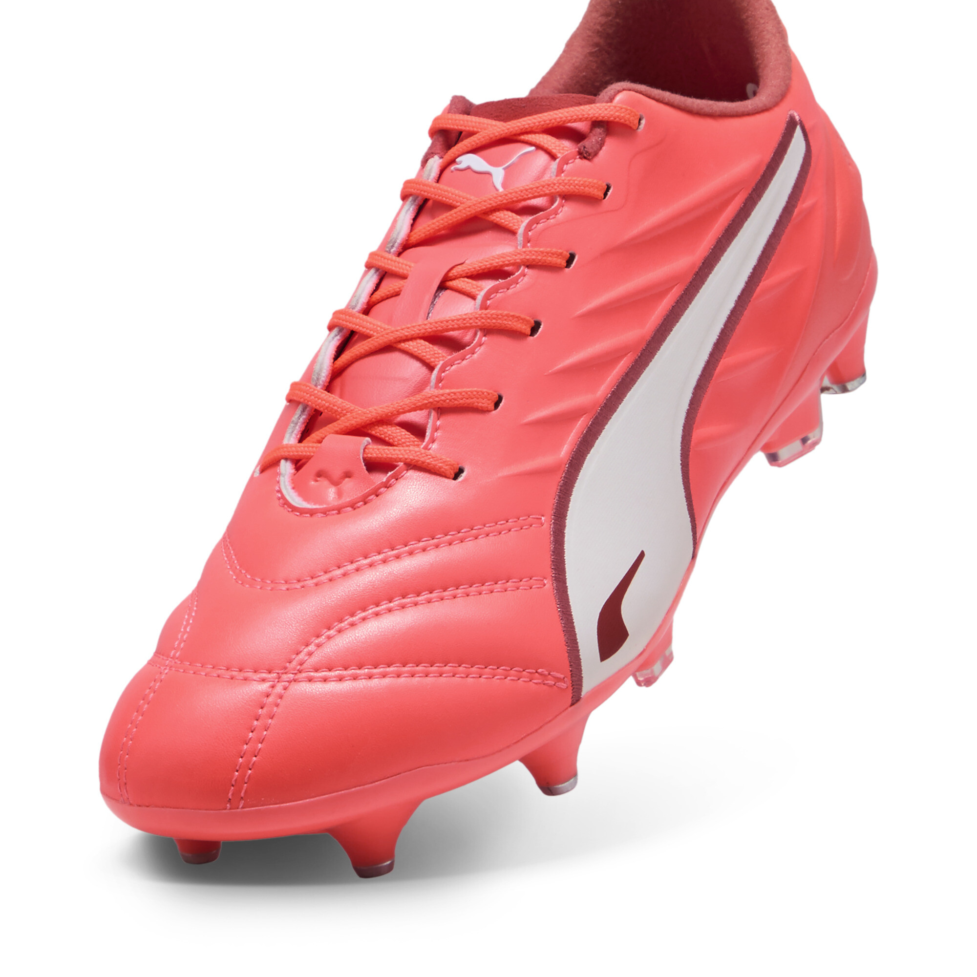 KING PRO MxSG voetbalschoenen, Rood/Wit, Maat 42,5 | PUMA