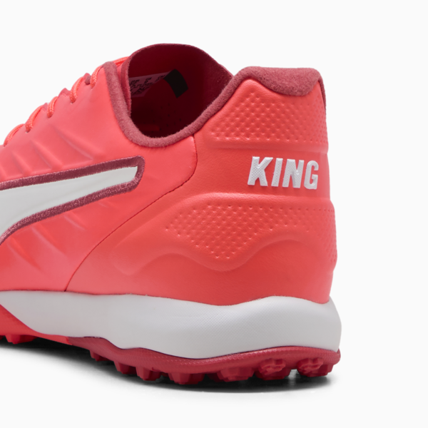 KING PRO TT Football Boots Unisex, Glowing Red-PUMA White-Red Fire, large-MEX