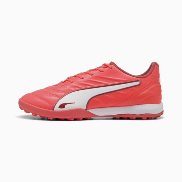KING PRO TT Football Boots Unisex, Glowing Red-PUMA White-Red Fire, large-MEX