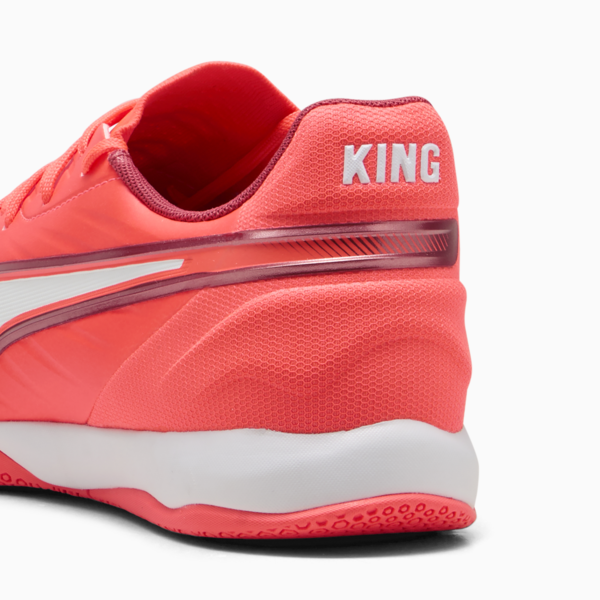 Tacos de futsal KING MATCH, Glowing Red-PUMA White-Red Fire, large-MEX