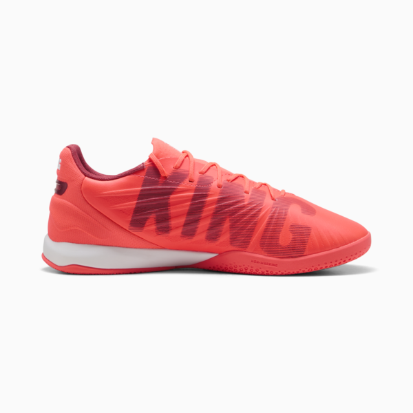 Tacos de futsal KING MATCH, Glowing Red-PUMA White-Red Fire, large-MEX