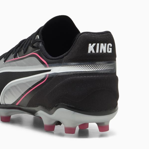 KING MATCH FG/AG Football Boots Unisex, PUMA Silver-PUMA Black-Sun Struck-PUMA White, large-ZAF