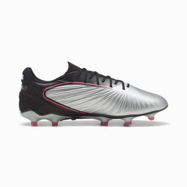 KING MATCH FG/AG Football Boots Unisex, PUMA Silver-PUMA Black-Sun Struck-PUMA White, large-ZAF