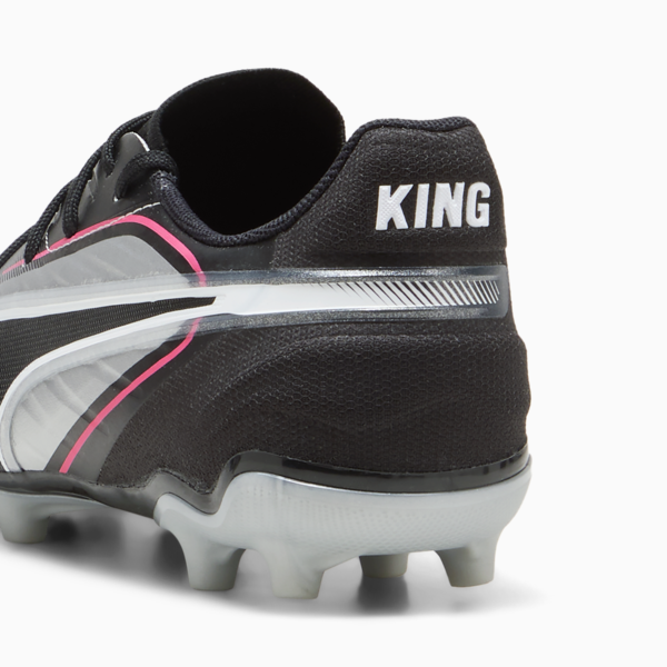 KING MATCH FG/AG Football Boots Youth, PUMA Silver-PUMA Black-Sun Struck-PUMA White, large-ZAF