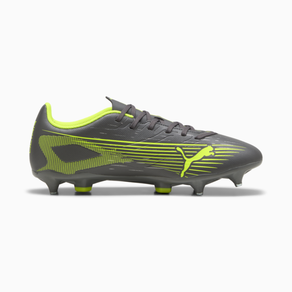 ULTRA 5 PLAY MxSG Football Boots Unisex, Matte Aged Silver-Yellow Alert-Puma Aged Silver, large-ZAF