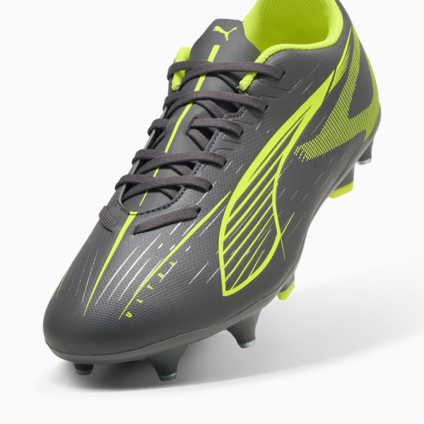 ULTRA 5 PLAY MxSG Football Boots Unisex, Matte Aged Silver-Yellow Alert-Puma Aged Silver, large-ZAF
