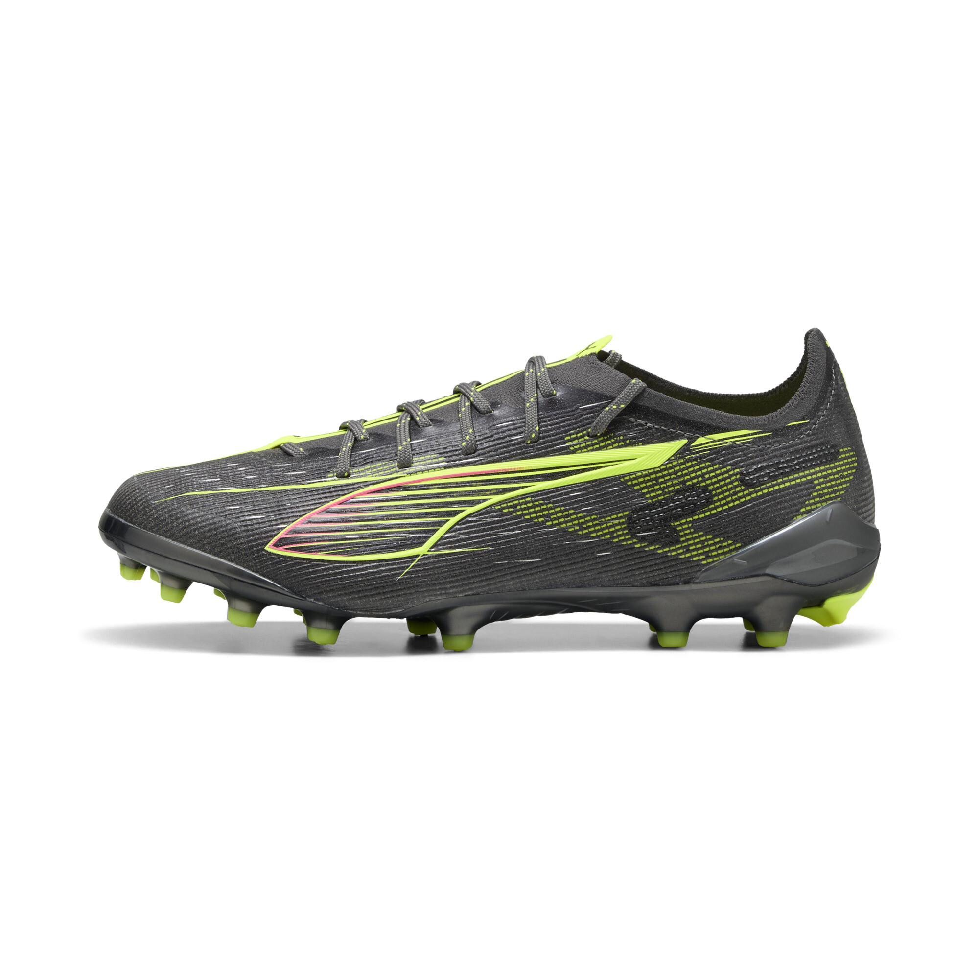 PUMA ULTRA 5 ULTIMATE AG voetbalschoenen, Geel/Zilver, Maat 44,5 thumbnail 5