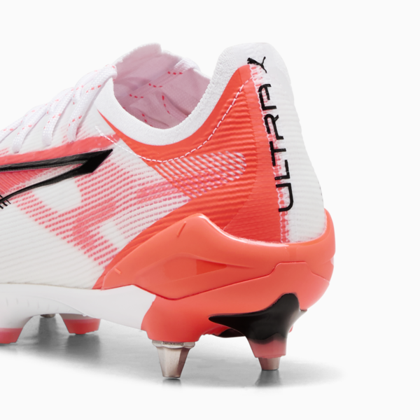 Botines de fútbol ULTRA 5 ULTIMATE MxSG, PUMA White-PUMA Black-Glowing Red, large-ARG