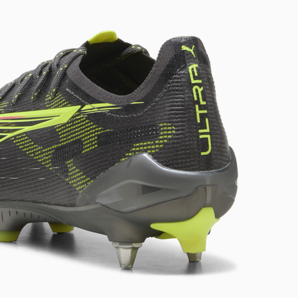 ULTRA 5 ULTIMATE MxSG Football Boots Unisex, Matte Aged Silver-Yellow Alert-Sun Struck, large-ZAF