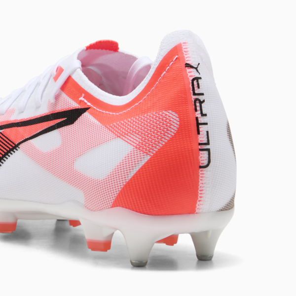 Botines de fútbol ULTRA 5 MATCH MxSG, PUMA White-PUMA Black-Glowing Red, large-ARG