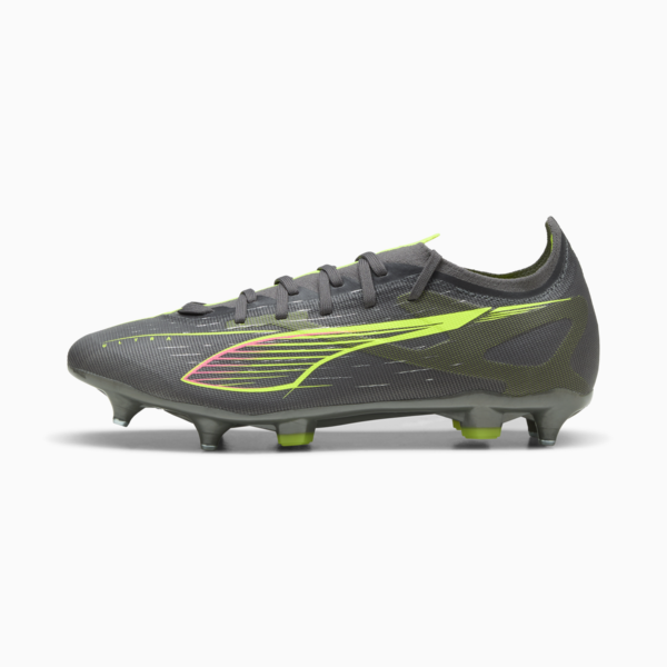 ULTRA 5 MATCH MxSG Football Boots Unisex, Matte Aged Silver-Yellow Alert-Puma Aged Silver, large-ZAF