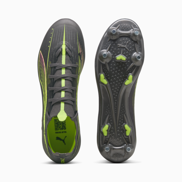 Botines de fútbol ULTRA 5 MATCH MxSG, Matte Aged Silver-Yellow Alert-Puma Aged Silver, large-ARG