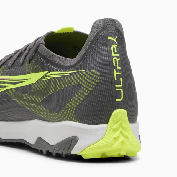 ULTRA 5 MATCH TT Football Boots Unisex, Matte Aged Silver-Yellow Alert-Puma Aged Silver, large-ZAF