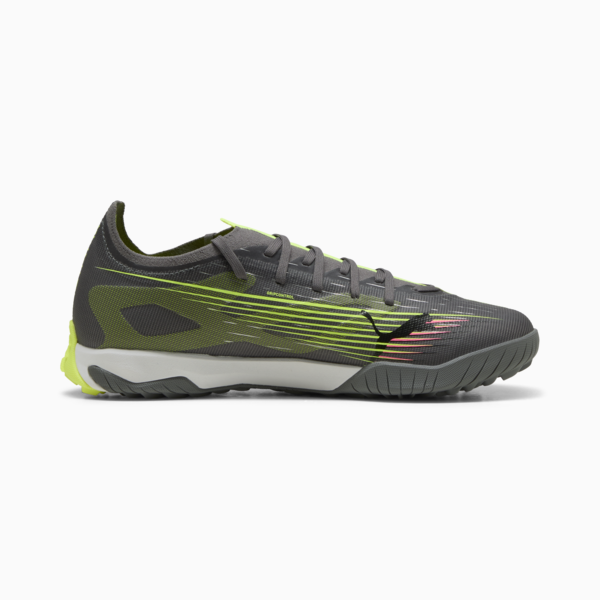 ULTRA 5 MATCH TT Football Boots Unisex, Matte Aged Silver-Yellow Alert-Puma Aged Silver, large-ZAF