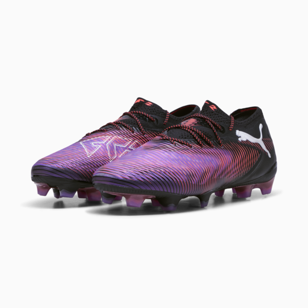 Tacos de fútbol FUTURE 8 ULTIMATE Low FG, PUMA Black-PUMA White-Glowing Red, large-MEX