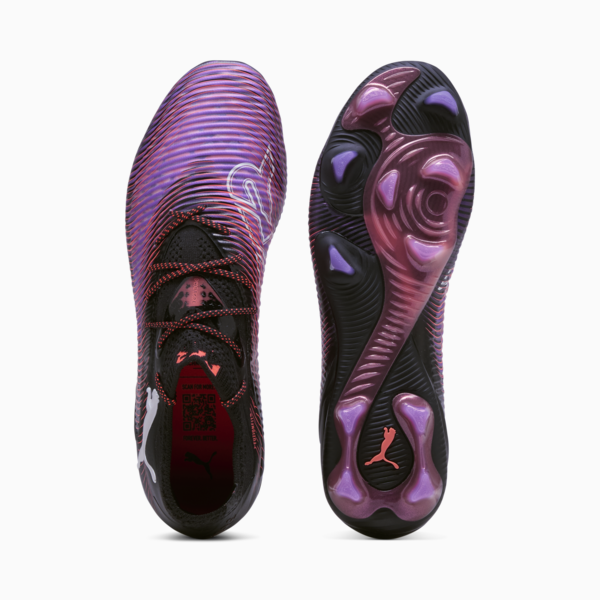 Tacos de fútbol FUTURE 8 ULTIMATE Low FG, PUMA Black-PUMA White-Glowing Red, large-MEX