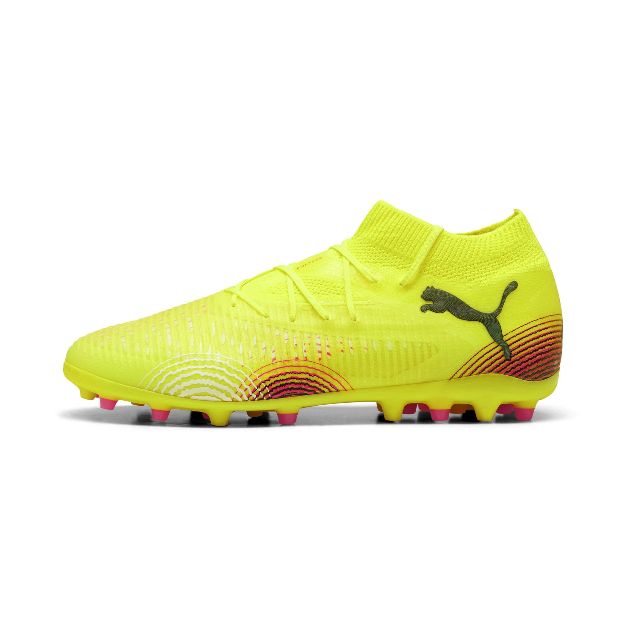 PUMA FUTURE 8 PRO MG voetbalschoenen, Zwart/Geel, Maat 47 thumbnail 5