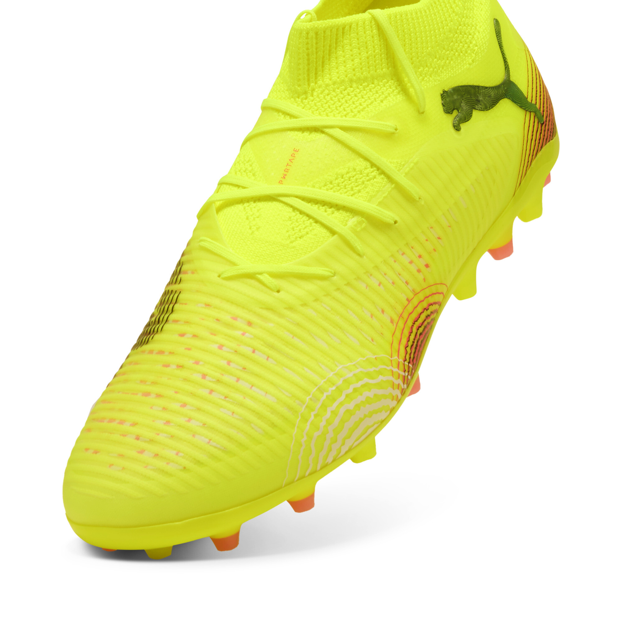 PUMA FUTURE 8 PRO MG voetbalschoenen, Zwart/Geel, Maat 47 thumbnail 2