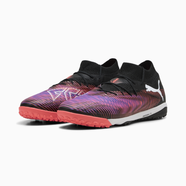 Tacos de fútbol FUTURE 8 PRO Cage, PUMA Black-PUMA White-Glowing Red, large-MEX