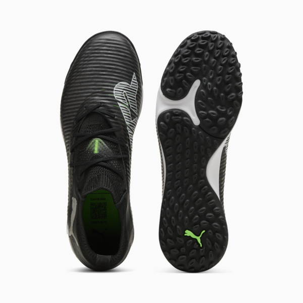 Tacos de fútbol FUTURE 8 PRO Cage, PUMA Black-Cool Light Gray-Fluo Green, large-MEX