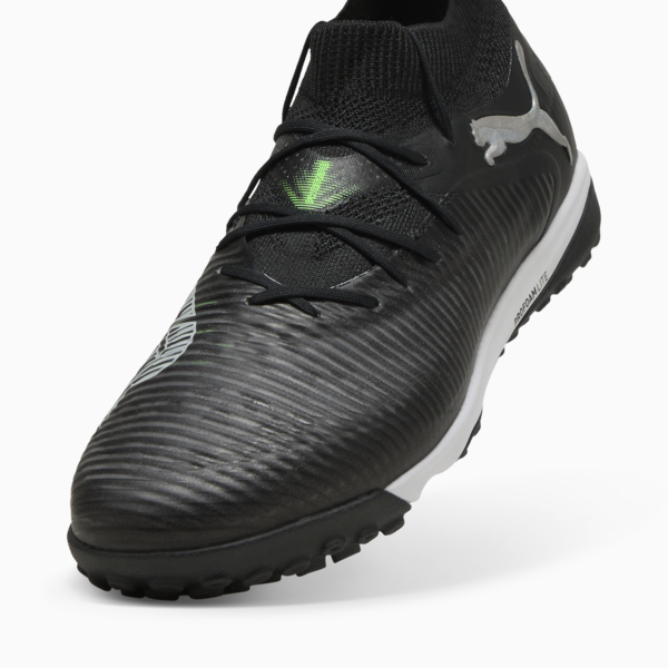 Tacos de fútbol FUTURE 8 PRO Cage, PUMA Black-Cool Light Gray-Fluo Green, large-MEX
