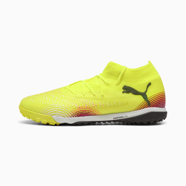 Tacos de fútbol FUTURE 8 PRO Cage, Yellow Alert-PUMA Black-Sun Struck, large-MEX