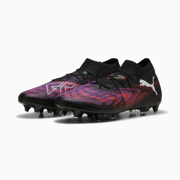Botines de fútbol FUTURE 8 MATCH MxSG, PUMA Black-PUMA White-Glowing Red, large-ARG