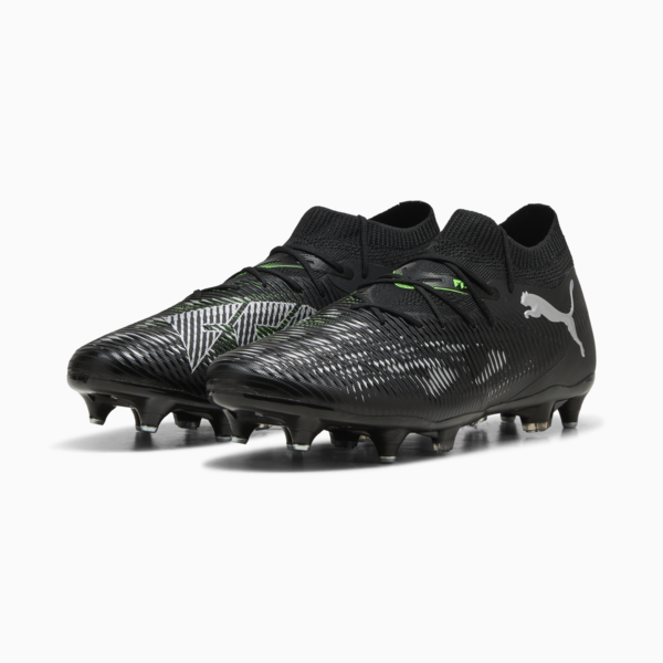 Botines de fútbol FUTURE 8 MATCH MxSG, PUMA Black-Cool Light Gray-Fluo Green, large-ARG