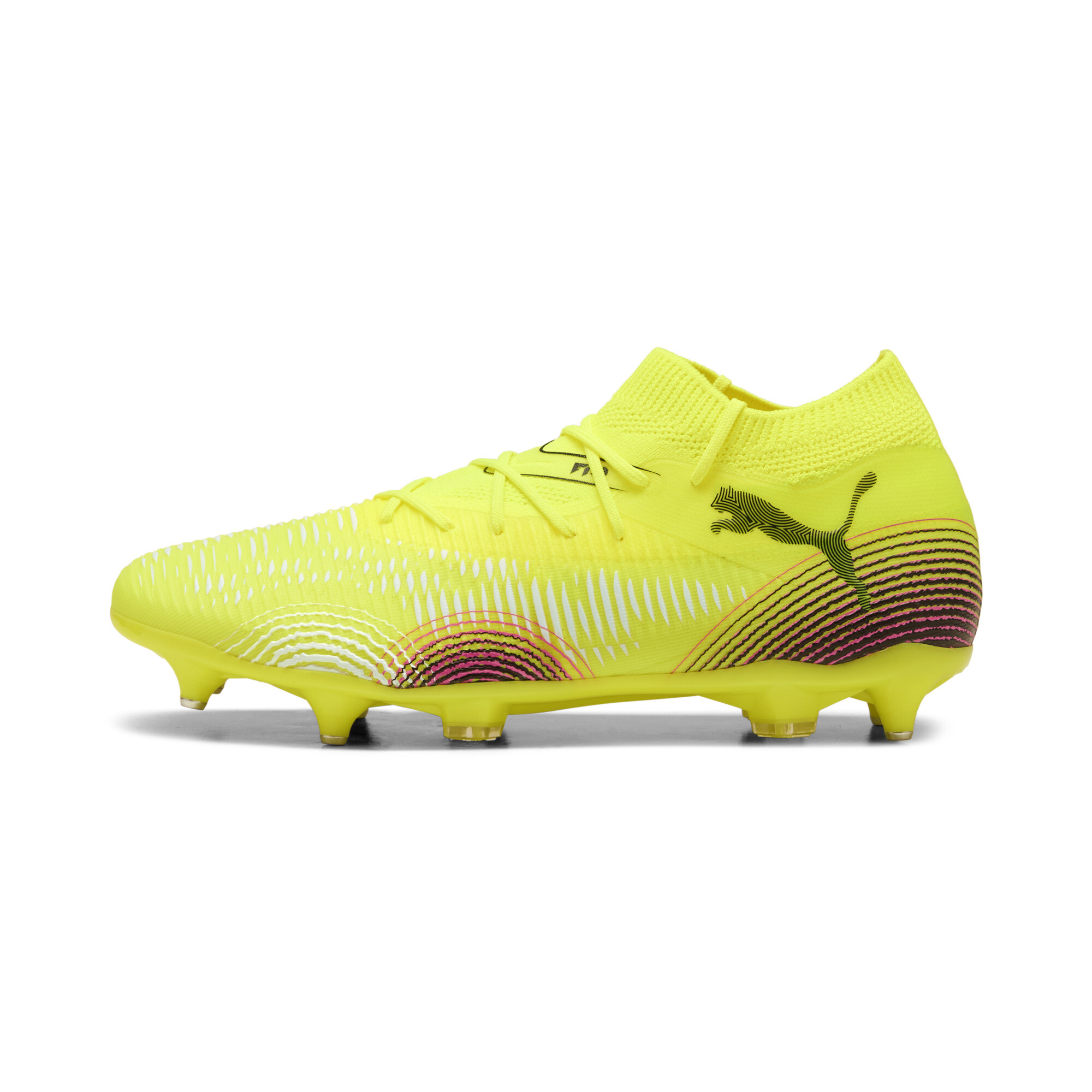 Thumbnail - Puma FUTURE 8 MATCH MxSG Fußballschuhe Unisex | Yellow Alert/Black/Sun Struck | Größe: 40.5