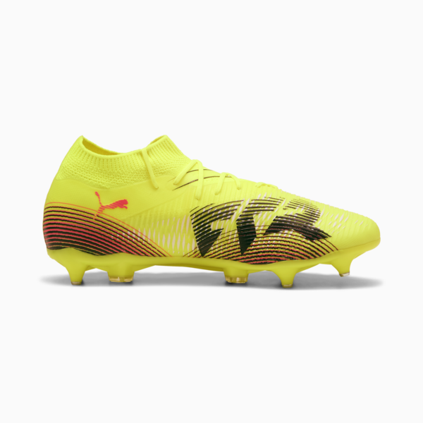 FUTURE 8 MATCH MxSG Football Boots Unisex, Yellow Alert-PUMA Black-Sun Struck, large-ZAF