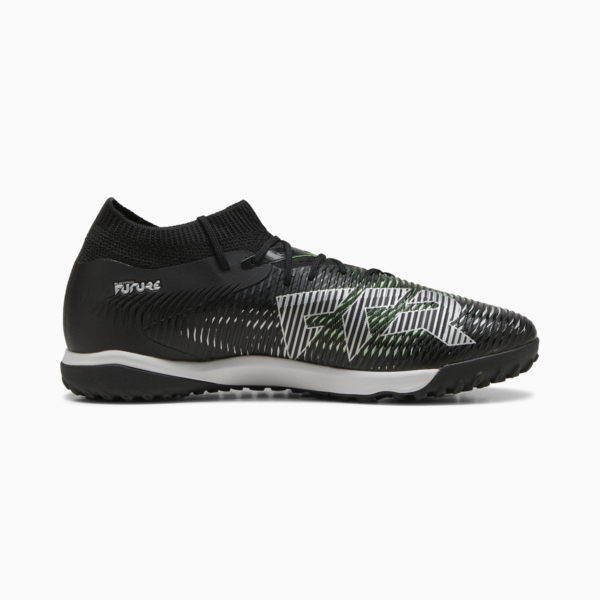 Tacos de fútbol FUTURE 8 MATCH TT, PUMA Black-Cool Light Gray-Fluo Green, large-MEX