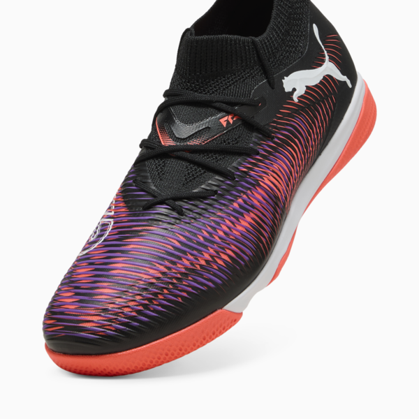 Tacos de fútbol FUTURE 8 MATCH IT, PUMA Black-PUMA White-Glowing Red, large-MEX