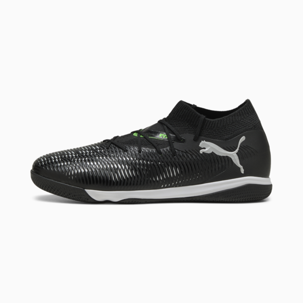 Tacos de fútbol FUTURE 8 MATCH IT, PUMA Black-Cool Light Gray-Fluo Green, large-MEX