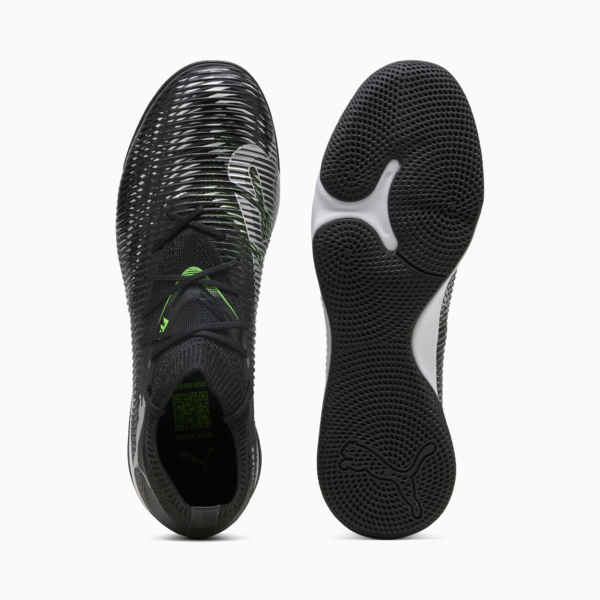 Tacos de fútbol FUTURE 8 MATCH IT, PUMA Black-Cool Light Gray-Fluo Green, large-MEX