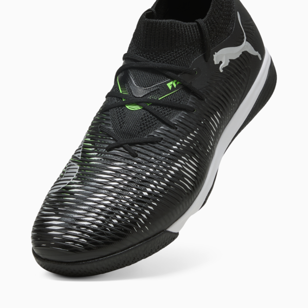 Tacos de fútbol FUTURE 8 MATCH IT, PUMA Black-Cool Light Gray-Fluo Green, large-MEX