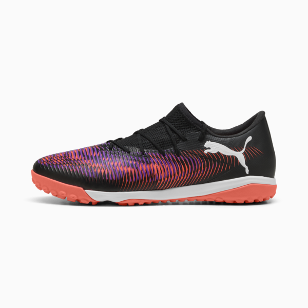 Tacos de futbol FUTURE 8 MATCH TT, PUMA Black-PUMA White-Glowing Red, large-MEX