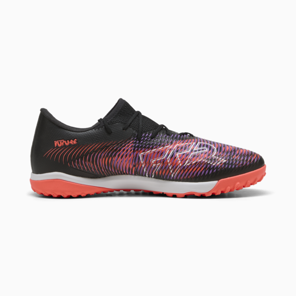 Tacos de futbol FUTURE 8 MATCH TT, PUMA Black-PUMA White-Glowing Red, large-MEX