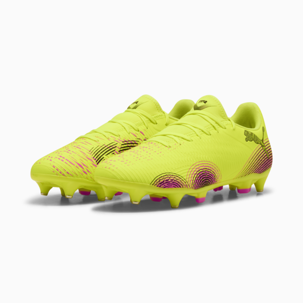 FUTURE 8 PLAY MxSG Football Boots Unisex, Yellow Alert-PUMA Black-Sun Struck, large-ZAF