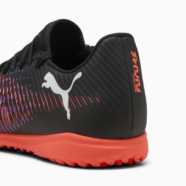 Tacos de futbol FUTURE 8 PLAY TT, PUMA Black-PUMA White-Glowing Red, large-MEX
