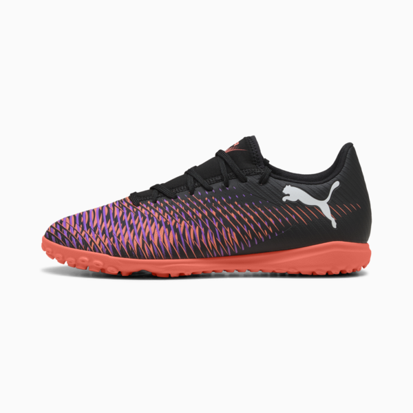 Tacos de futbol FUTURE 8 PLAY TT, PUMA Black-PUMA White-Glowing Red, large-MEX